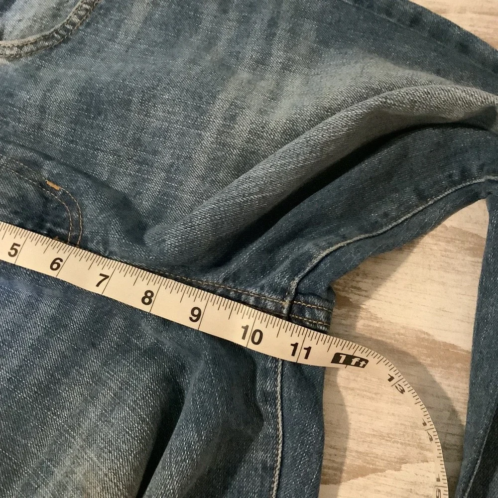 Old Navy Boys Straight Blue Denim Jeans‎ size 14 Husky Adjustable Waist